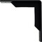 Ekena Millwork Stockport Steel Bracket, Powder Coated Black 2"W x 8"D x 8"H BKTM02X08X08STPBL - alternate 9